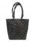 CHANEL（シャネル）の古着「カンボンライン トートバッグ」｜ブラック