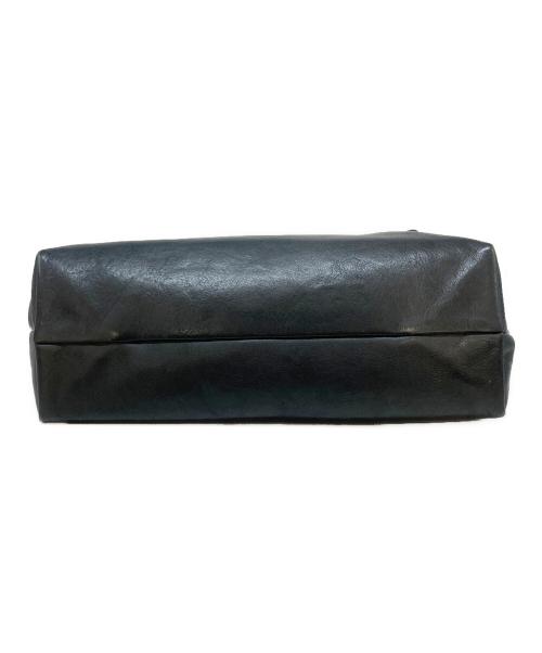 SLOW（スロウ）SLOW (スロウ) レザートートバッグ ブラックの古着・服飾アイテム