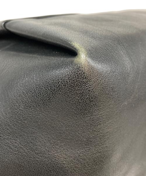 SLOW（スロウ）SLOW (スロウ) レザートートバッグ ブラックの古着・服飾アイテム