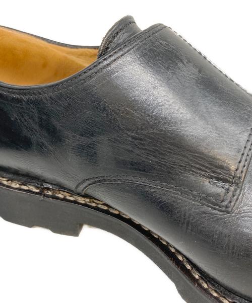 PARABOOT（パラブーツ）PARABOOT (パラブーツ) ダブルモンクレザーシューズ ブラック サイズ:SIZE 8 1/2の古着・服飾アイテム