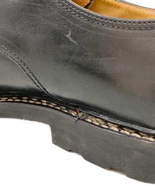 PARABOOT（パラブーツ）PARABOOT (パラブーツ) ダブルモンクレザーシューズ ブラック サイズ:SIZE 8 1/2の古着・服飾アイテム