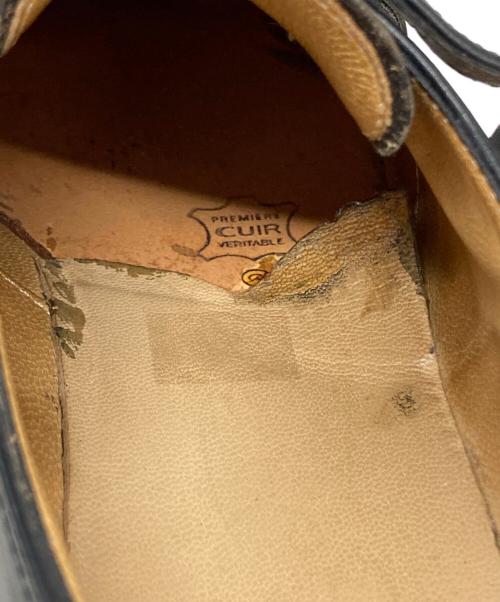 PARABOOT（パラブーツ）PARABOOT (パラブーツ) ダブルモンクレザーシューズ ブラック サイズ:SIZE 8 1/2の古着・服飾アイテム