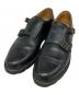 PARABOOT（パラブーツ）の古着「ダブルモンクレザーシューズ」｜ブラック