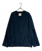 Snow peakスノーピーク）の古着「Active Comfort Cardigan」｜ネイビー