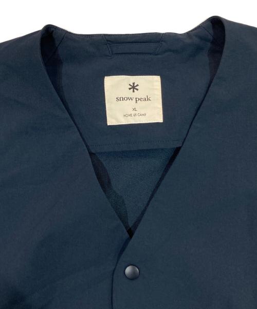 Snow peak（スノーピーク）snow peak (スノーピーク) Active Comfort Cardigan ネイビー サイズ:SIZE XLの古着・服飾アイテム