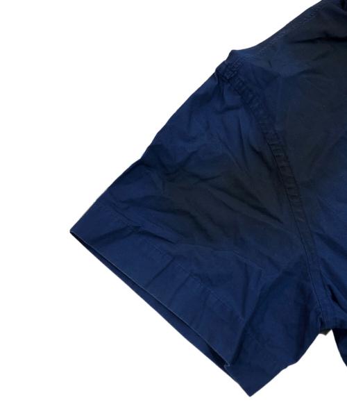 COMME des GARCONS HOMME PLUS（コムデギャルソンオムプリュス）COMME des GARCONS HOMME PLUS (コムデギャルソンオムプリュス) ムラ染めジップシャツ ネイビー サイズ:-の古着・服飾アイテム