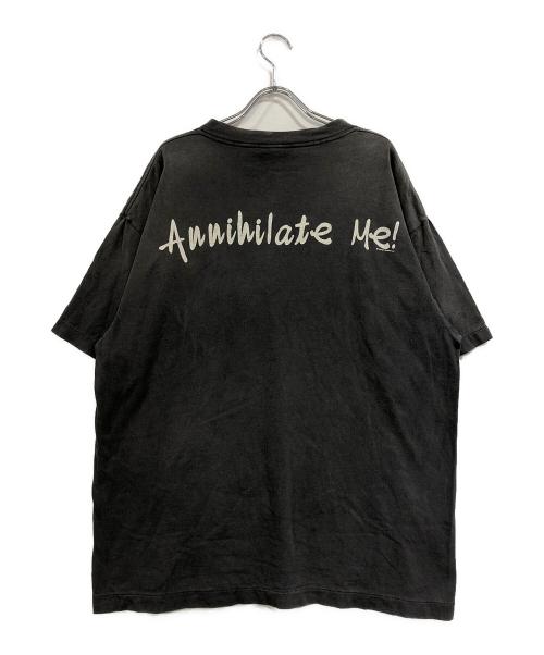 SAINT MICHAEL（セントマイケル）SAINT MICHAEL (セントマイケル) SAINT SS TEE ブラック サイズ:Lの古着・服飾アイテム