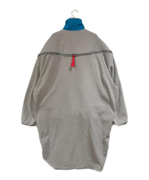FACETASM（ファセッタズム）FACETASM (ファセッタズム) フリースデザインコート グレー サイズ:SIZE 4の古着・服飾アイテム