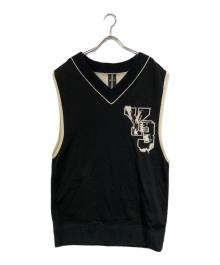 Y-3（ワイスリー）の古着「LOG KNIT VEST」｜ブラック