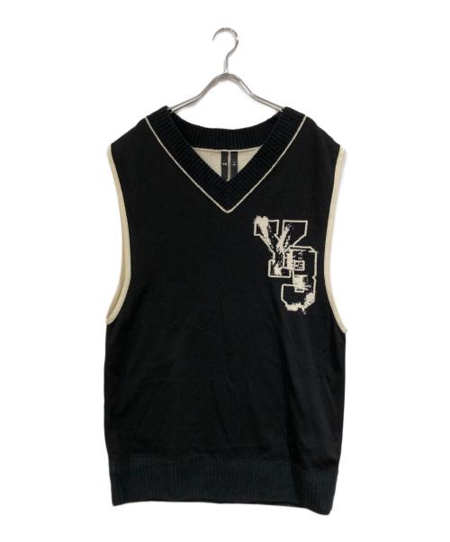 Y-3（ワイスリー）Y-3 (ワイスリー) LOG KNIT VEST ブラック サイズ:SIZE XSの古着・服飾アイテム