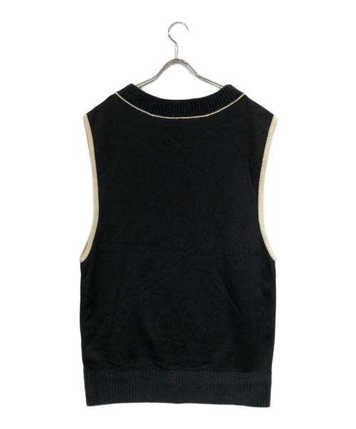 Y-3（ワイスリー）Y-3 (ワイスリー) LOG KNIT VEST ブラック サイズ:SIZE XSの古着・服飾アイテム