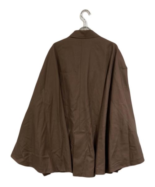 KOLOR（カラー）Kolor (カラー) デザインダブルテーラードジャケット ブラウン サイズ:SIZE 1の古着・服飾アイテム