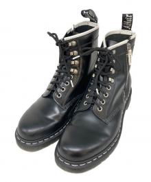 Dr.Martens（ドクターマーチン）の古着「1460 ZIPPED HDW 8ホールブーツ」｜ブラック