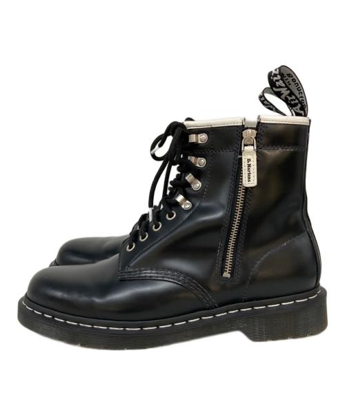 Dr.Martens（ドクターマーチン）Dr.Martens (ドクターマーチン) 1460 ZIPPED HDW 8ホールブーツ ブラック サイズ:SIZE US9の古着・服飾アイテム