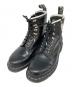 Dr.Martens（ドクターマーチン）の古着「1460 ZIPPED HDW 8ホールブーツ」｜ブラック