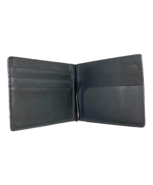BOTTEGA VENETA（ボッテガベネタ）BOTTEGA VENETA (ボッテガベネタ) イントレチャート マネークリップ ブラックの古着・服飾アイテム