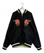 KENZOケンゾー）の古着「SOUVENIR JACKET」｜ブラック×ホワイト