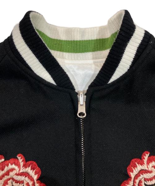 KENZO（ケンゾー）KENZO (ケンゾー) SOUVENIR JACKET ブラック×ホワイト サイズ:SIZE Lの古着・服飾アイテム