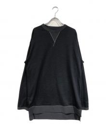 Y-3（ワイスリー）の古着「オーガニックコットン オーバーサイズ L/S T」｜ブラック