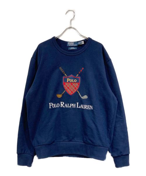 POLO RALPH LAUREN（ポロ・ラルフローレン）POLO RALPH LAUREN (ポロ・ラルフローレン) BEAMS (ビームス) 別注SWEATSHIRT ネイビー サイズ:SIZE Mの古着・服飾アイテム
