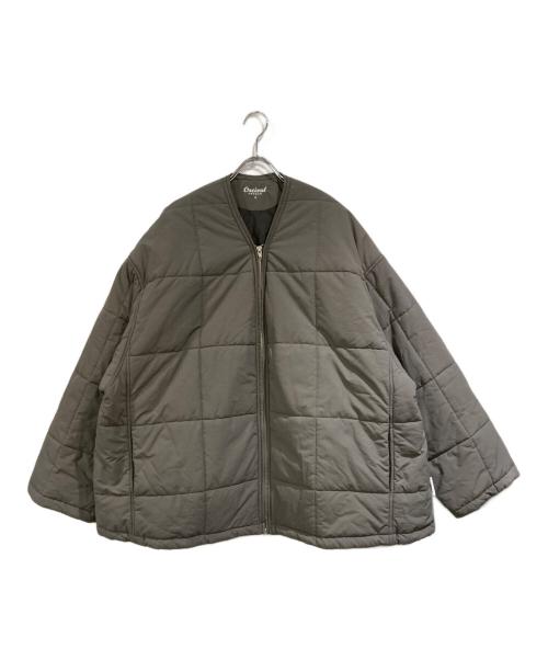 ORCIVAL（オーシバル）ORCIVAL (オーシバル) インサレーション Ｖネックブルゾン グレー サイズ:SIZE 4の古着・服飾アイテム