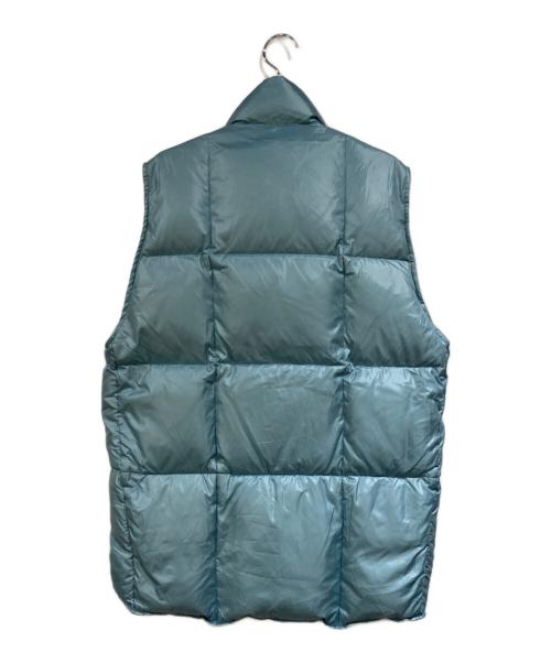 SIERRA DESIGNS（シエラデザインズ）SIERRA DESIGNS (シエラデザインズ) BEAMS PLUS (ビームスプラス) 別注ダウンベスト ブルー サイズ:SIZE Mの古着・服飾アイテム