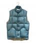 SIERRA DESIGNS（シエラデザインズ）の古着「別注ダウンベスト」｜ブルー