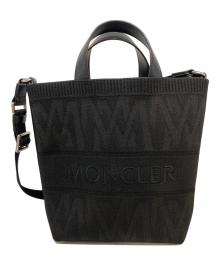 MONCLER（モンクレール）の古着「MINI KNIT TOTE」｜ブラック