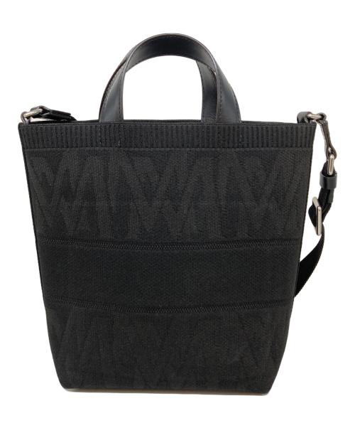 MONCLER（モンクレール）MONCLER (モンクレール) MINI KNIT TOTE ブラックの古着・服飾アイテム