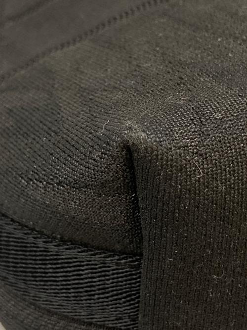 MONCLER（モンクレール）MONCLER (モンクレール) MINI KNIT TOTE ブラックの古着・服飾アイテム