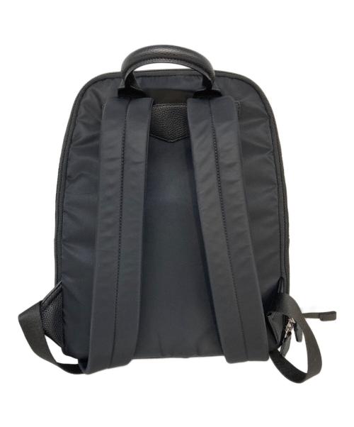 EMPORIO ARMANI（エンポリオアルマーニ）EMPORIO ARMANI (エンポリオアルマーニ) ナイロンバックパック ブラックの古着・服飾アイテム