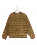 THE NORTH FACEザ ノース フェイス）の古着「ウインドストッパー ゼファー シェル カーディガン」｜ブラウン