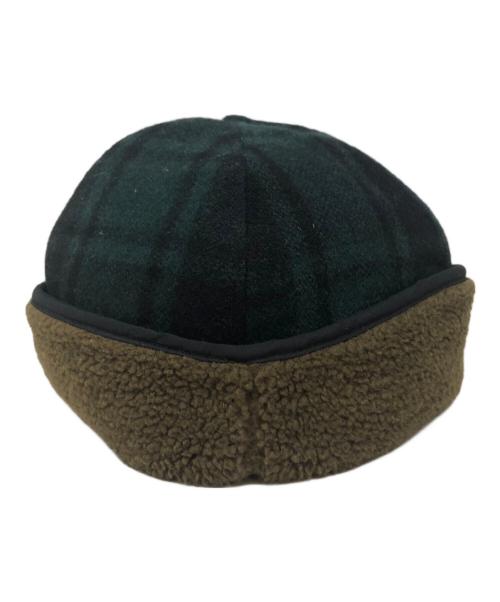 RRL（ダブルアールエル）RRL (ダブルアールエル) イヤーフラップウールキャップ グリーンの古着・服飾アイテム