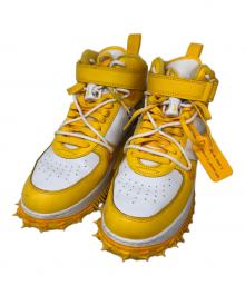 NIKE×OFFWHITE（ナイキ×オフホワイト）の古着「ハイカットスニーカー」｜イエロー
