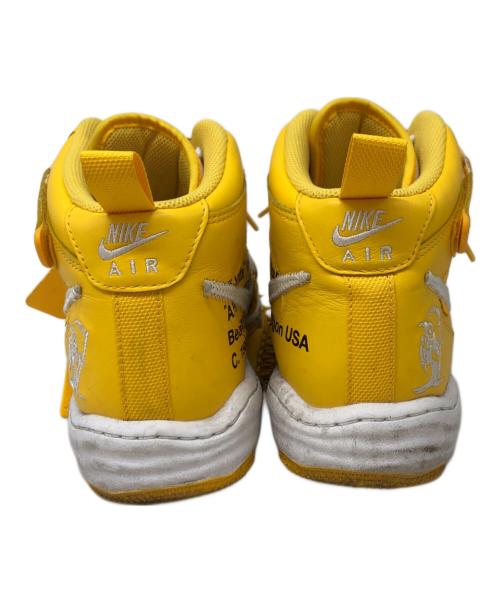 NIKE（ナイキ）NIKE (ナイキ) OFFWHITE (オフホワイト) ハイカットスニーカー イエロー サイズ:SIZE 27cmの古着・服飾アイテム