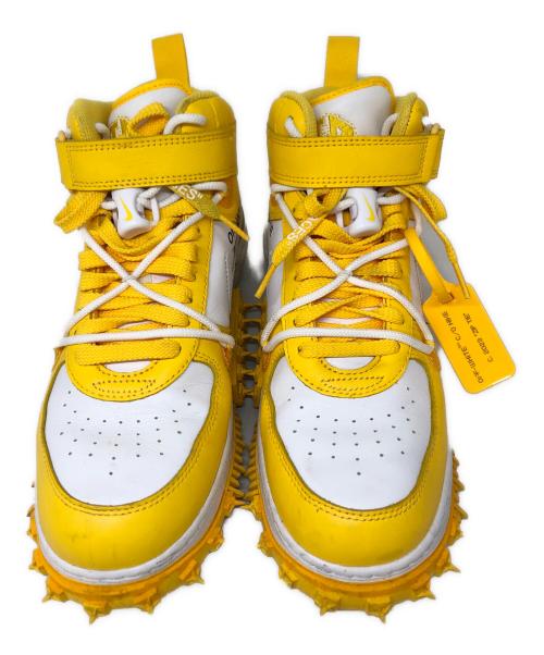 NIKE（ナイキ）NIKE (ナイキ) OFFWHITE (オフホワイト) ハイカットスニーカー イエロー サイズ:SIZE 27cmの古着・服飾アイテム