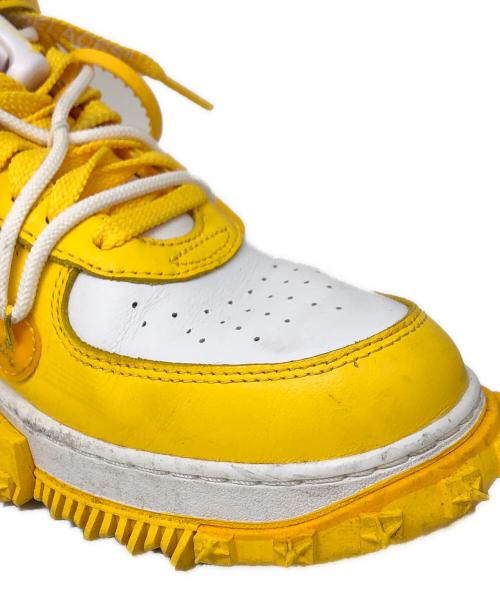 NIKE（ナイキ）NIKE (ナイキ) OFFWHITE (オフホワイト) ハイカットスニーカー イエロー サイズ:SIZE 27cmの古着・服飾アイテム