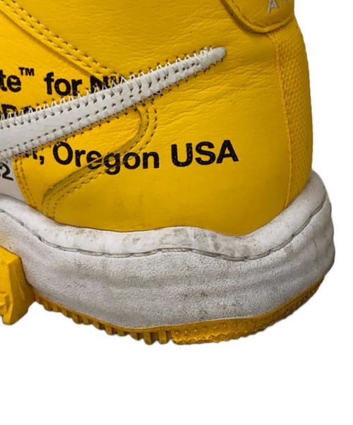 NIKE（ナイキ）NIKE (ナイキ) OFFWHITE (オフホワイト) ハイカットスニーカー イエロー サイズ:SIZE 27cmの古着・服飾アイテム