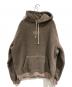 KITH（キス）の古着「ボックスロゴボアパーカー」｜ブラウン