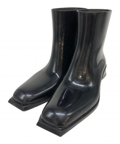 SALE【新品未使用】Acne Studios ブーツ黒　38サイズ 中古・古着通販】Acne studios (アクネ ストゥディオズ) ロゴ ラバー