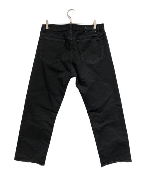 Maison Margiela（メゾンマルジェラ）Maison Margiela (メゾンマルジェラ) カットオフデニムパンツ ブラック サイズ:SIZE 31の古着・服飾アイテム