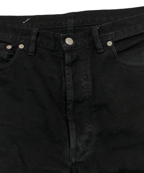 Maison Margiela（メゾンマルジェラ）Maison Margiela (メゾンマルジェラ) カットオフデニムパンツ ブラック サイズ:SIZE 31の古着・服飾アイテム