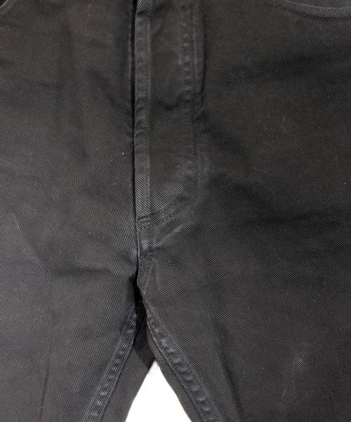 Maison Margiela（メゾンマルジェラ）Maison Margiela (メゾンマルジェラ) カットオフデニムパンツ ブラック サイズ:SIZE 31の古着・服飾アイテム