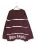 Palm Angels (パーム エンジェルス) モノグラムニット レッド サイズ:XL：20000円
