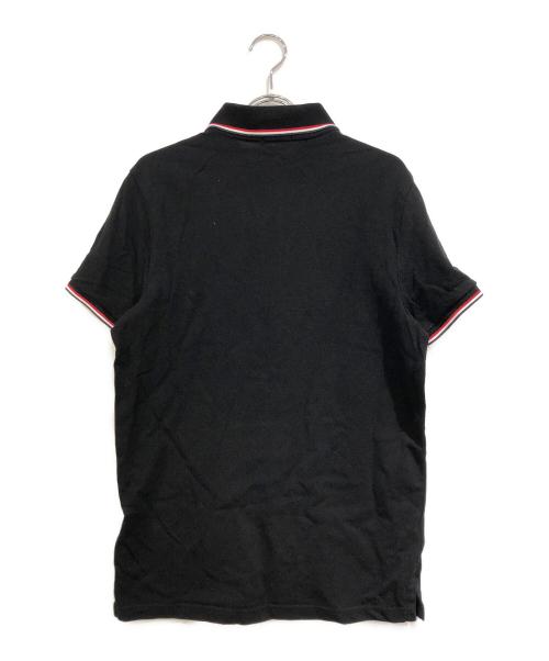 MONCLER（モンクレール）MONCLER (モンクレール) ポロシャツ ブラック サイズ:SIZE Sの古着・服飾アイテム