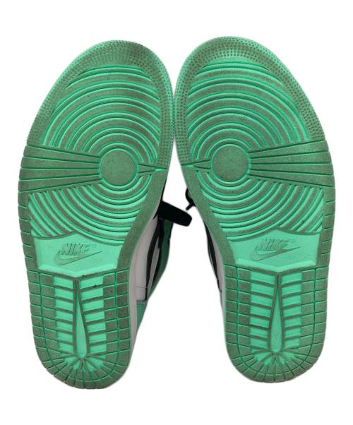 NIKE（ナイキ）NIKE (ナイキ) ハイカットスニーカー ブラック×グリーン サイズ:SIZE 27cmの古着・服飾アイテム
