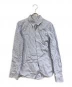 COMME des GARCONSコムデギャルソン）の古着「ストライプシャツ」｜ブルー