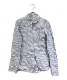COMME des GARCONS（コムデギャルソン）の古着「ストライプシャツ」｜ブルー