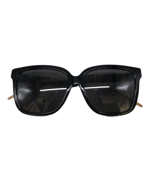 GUCCI（グッチ）GUCCI (グッチ) ウェリントンサングラス ブラックの古着・服飾アイテム