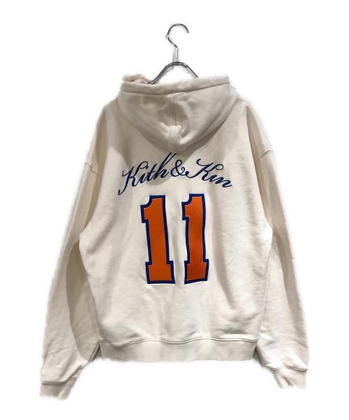 KITH（キス）KITH (キス) NEWYORK KNICSHOODIE ホワイト サイズ:SIZE Sの古着・服飾アイテム